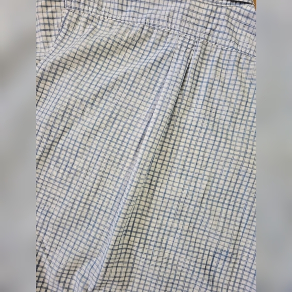 Calvin Klein Jeans windowpane plaid short sleeve button down shirt - Picture 9 of 9